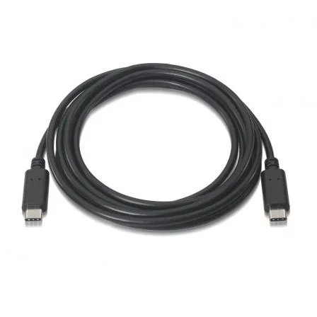 Aisens Cable USB 2.0 USB-C a USB-C, 2m, Negro, A107-0057